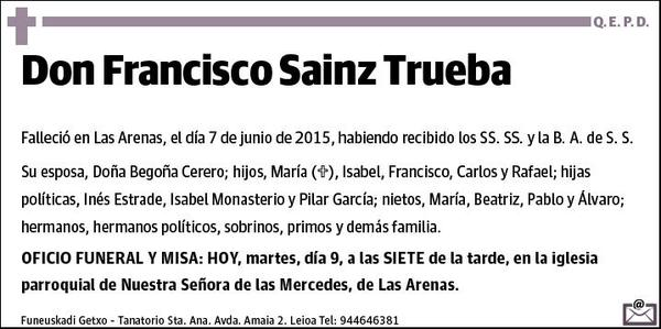 SAINZ TRUEBA,FRANCISCO