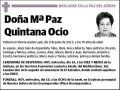 QUINTANA OCIO,Mª PAZ