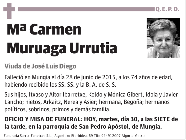 Mª Carmen Muruaga Urrutia