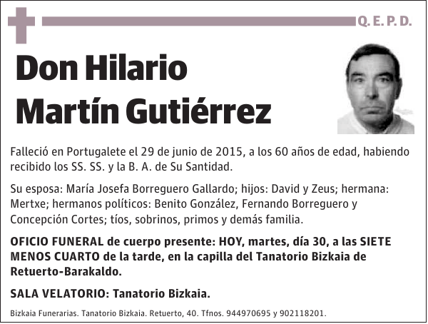 Hilario Martín Gutiérrez