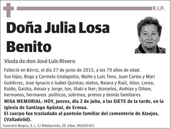 Julia Losa Benito