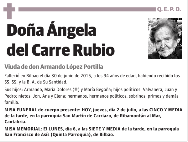 Ángela del Carre Rubio