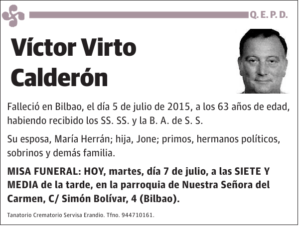 Víctor Virto Calderón