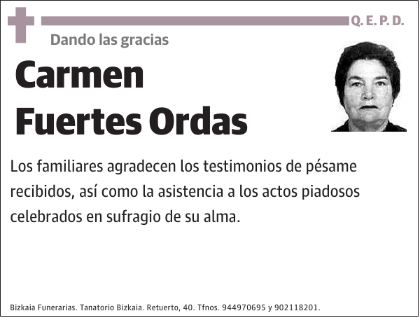 Carmen Fuertes Ordas