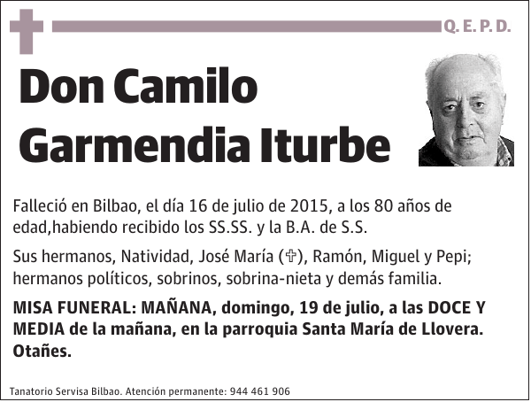 Camilo Garmendia Iturbe