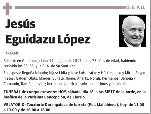 Jesús Eguidazu López
