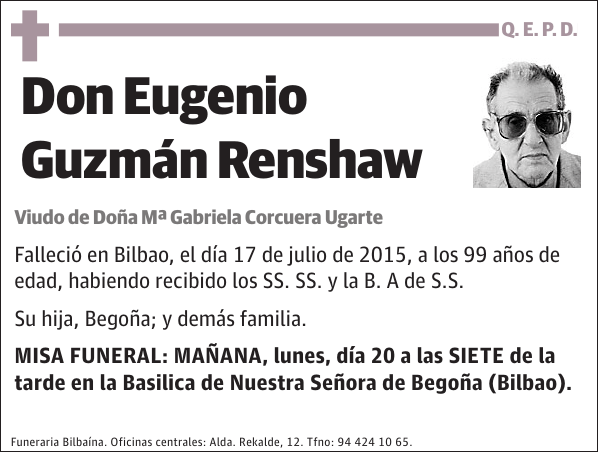 Eugenio Guzmán Renshaw