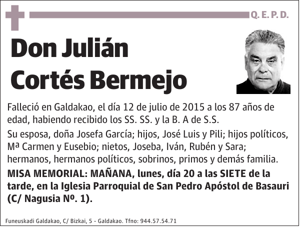 Julián Cortés Bermejo
