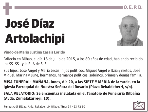 José Díaz Artolachipi