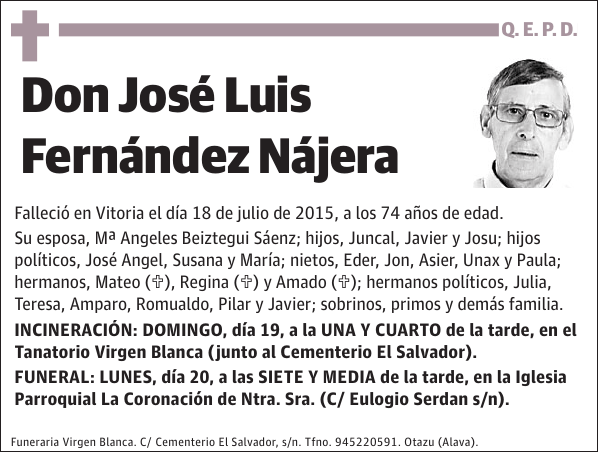 José Luis Fernández Nájera