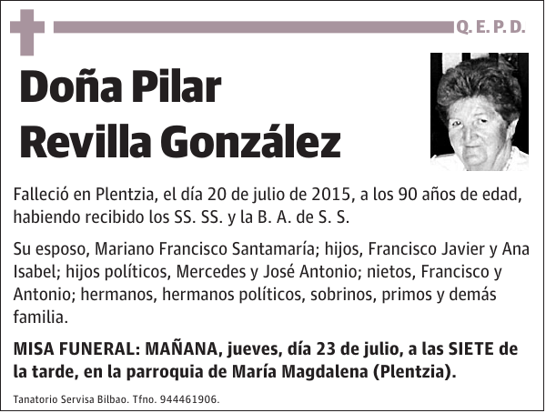 Pilar Revilla González