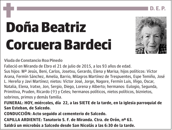 Beatriz Corcuera Bardeci