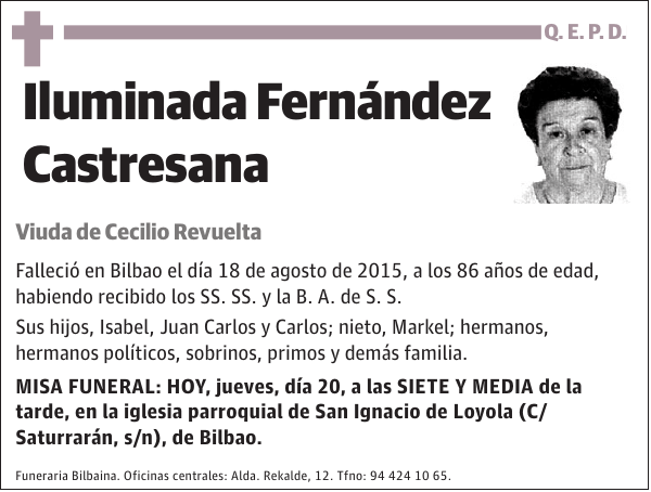 Iluminada Fernández Castresana