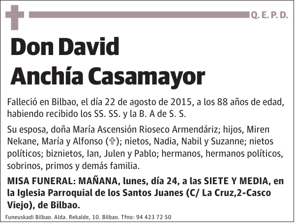 David Anchía Casamayor