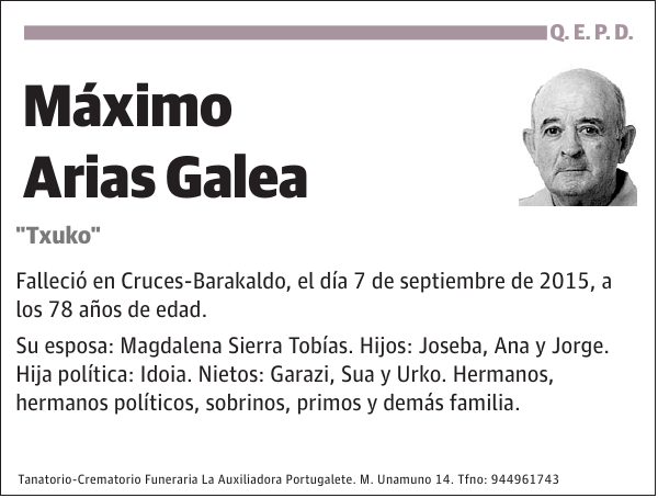 Máximo Arias Galea