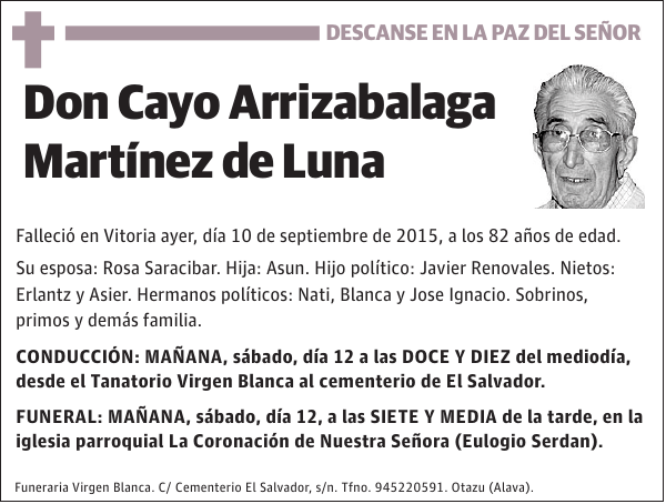 Cayo Arrizabalaga Martínez de Luna