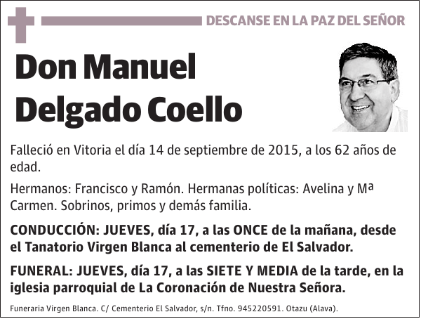 Manuel Delgado Coello