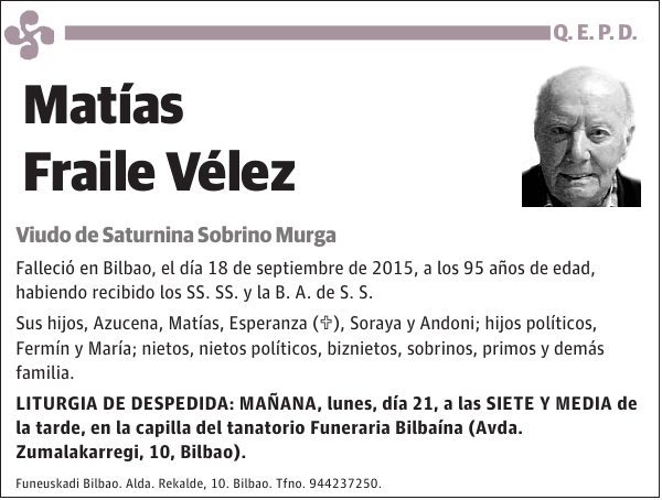 Matías Fraile Vélez