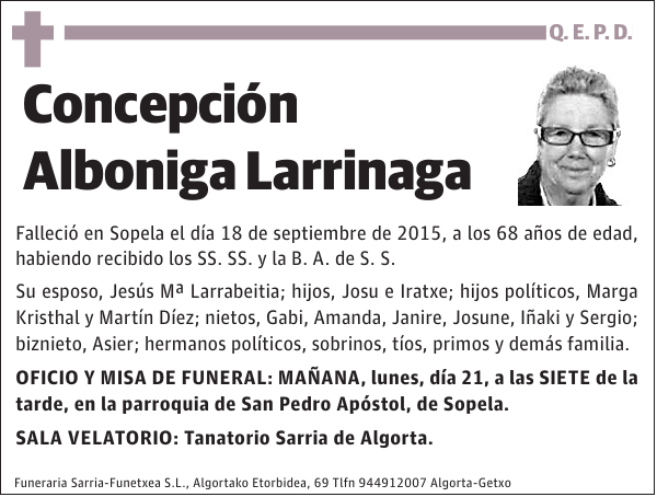 Concepción Alboniga Larrinaga