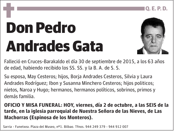 Pedro Andrades Gata