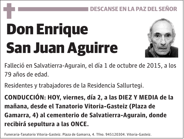 Enrique San Juan Aguirre