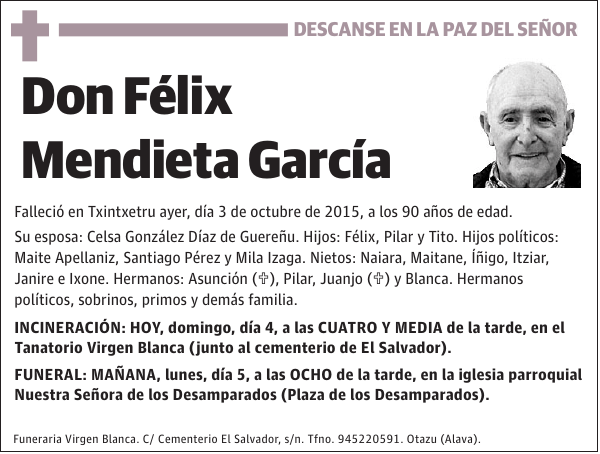 Félix Mendieta García
