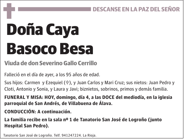 Caya Basoco Besa