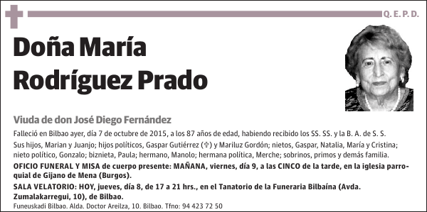 María Rodríguez Prado