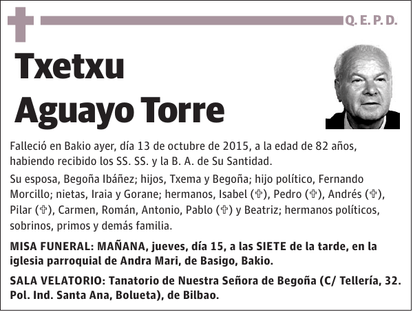 Txetxu Aguayo Torre