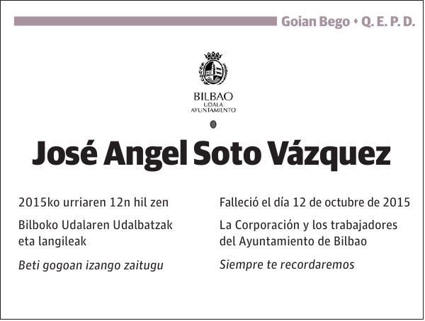 José Angel Soto Vázquez