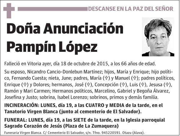 Anunciación Pampín López