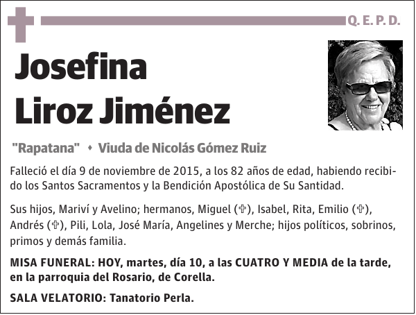 Josefina Liroz Jiménez