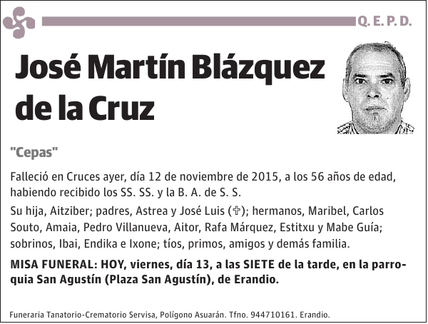 José Martín Blázquez de la Cruz