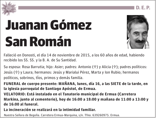 Juanan Gómez San Román