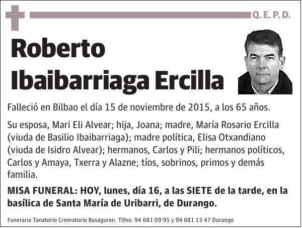 Roberto Ibaibarriaga Ercilla