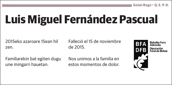 Luis Miguel Fernández Pascual