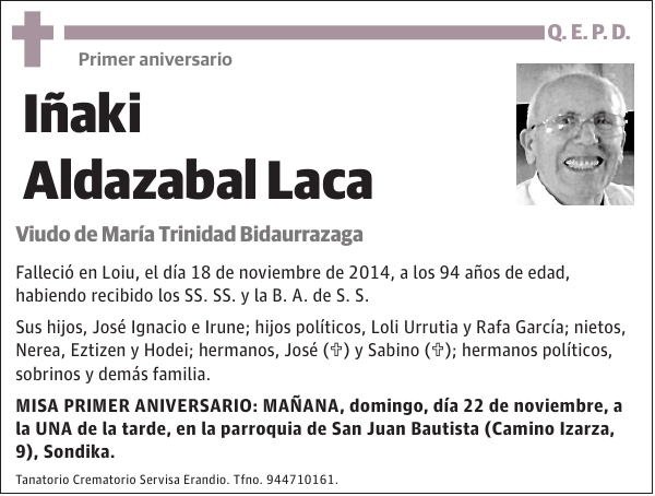 Iñaki Aldazabal Laca