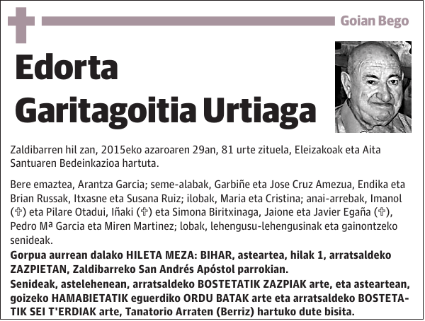Edorta Garitagoitia Urtiaga