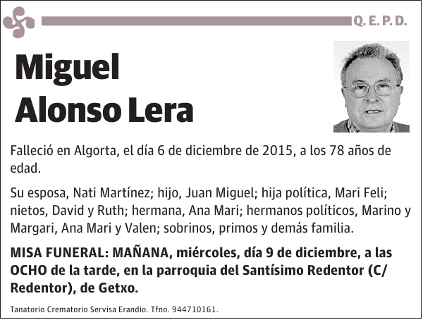 Miguel Alonso Lera