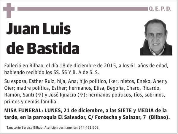 Juan Luis de Bastida