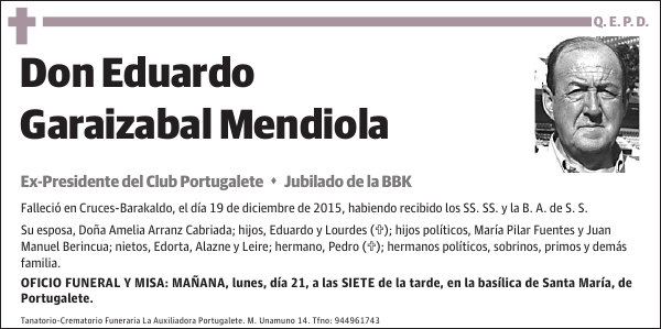 Eduardo Garaizabal Mendiola