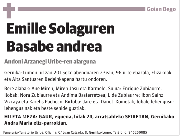 Emille Solaguren Basabe