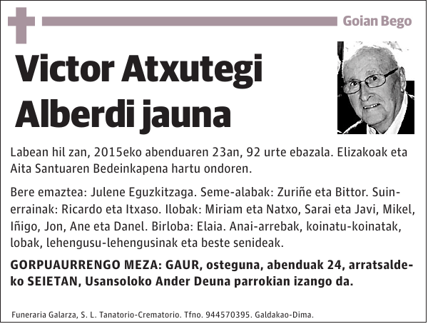 Victor Atxutegi Alberdi
