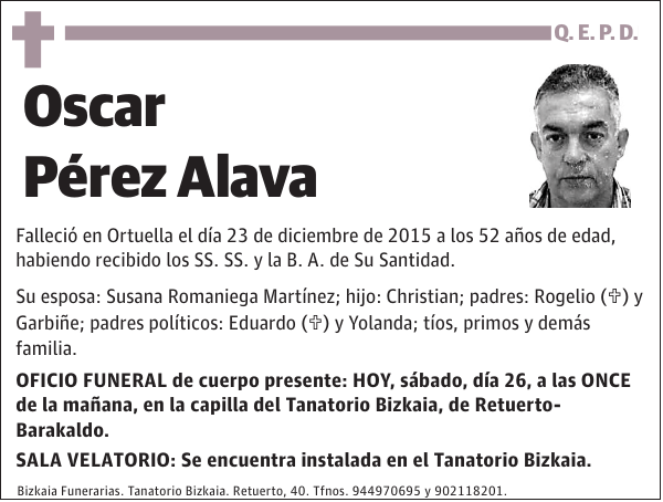 Oscar PÃ©rez Alava