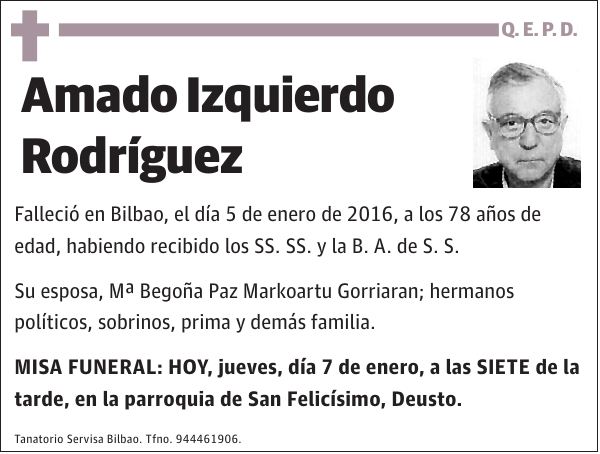 Amado Izquierdo Rodríguez