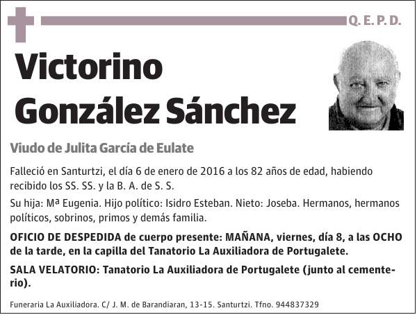 Victorino González Sánchez