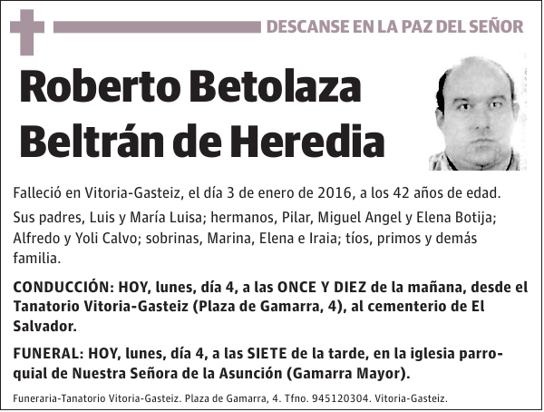 Roberto Betolaza Beltrán de Heredia