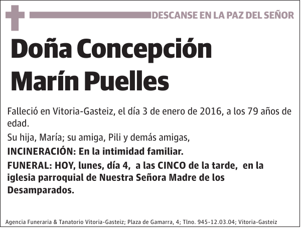 Concepción Marín Puelles
