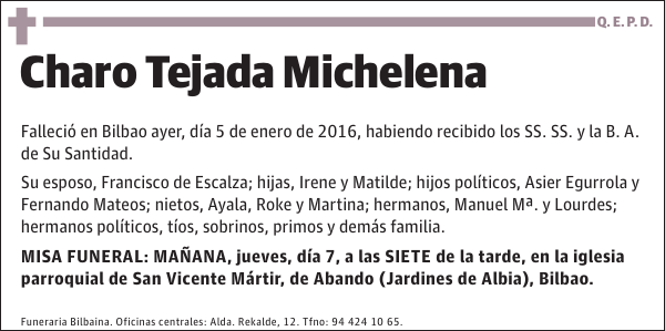 Charo Tejada Michelena
