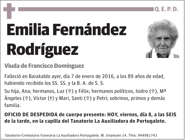 Emilia Fernández Rodríguez